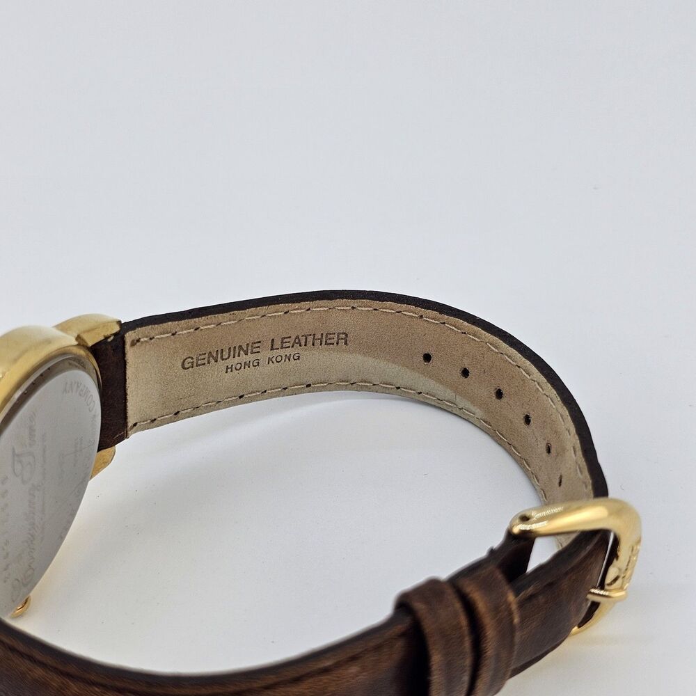 Pinocchio Disney Limited Edition Watch 36MM Brown Leather‎ Bands New Battery - Picture 14 of 15